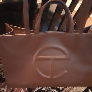 Telfar Rich Brown Shopper Bag